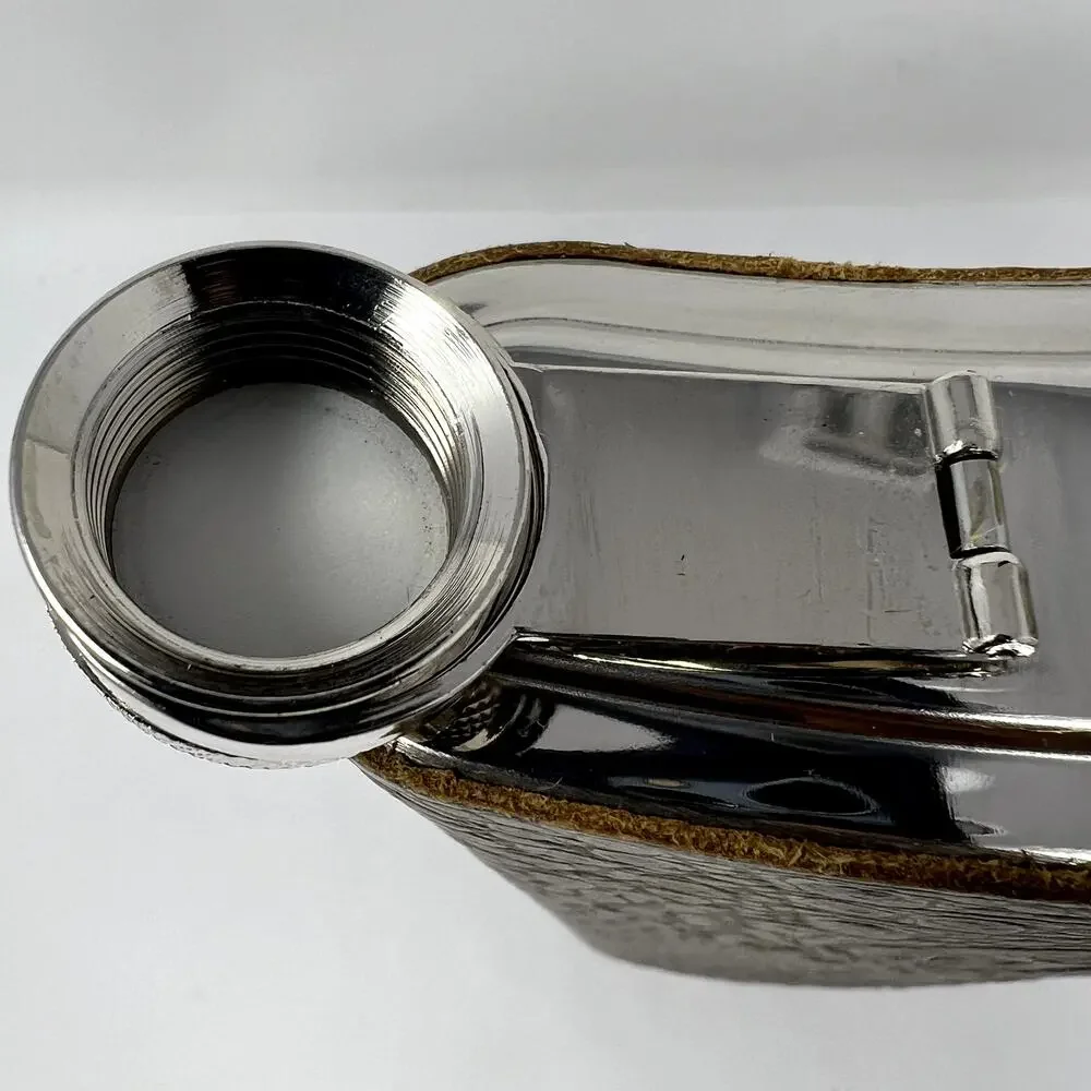 64oz Stainless Steel 11 Inches Tall Flask Alcohol Liquor Storage Fuel Gag Gift